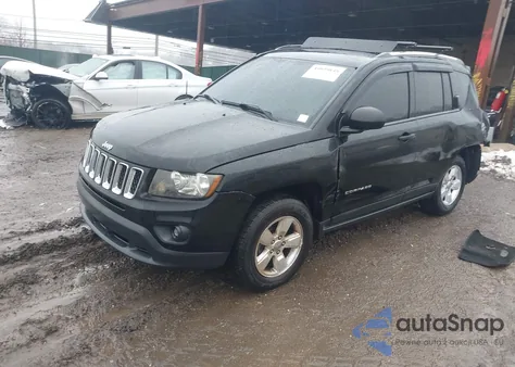 2014 Jeep Compass Sport from USA, damaged, VIN 1C4NJCBA5ED536243